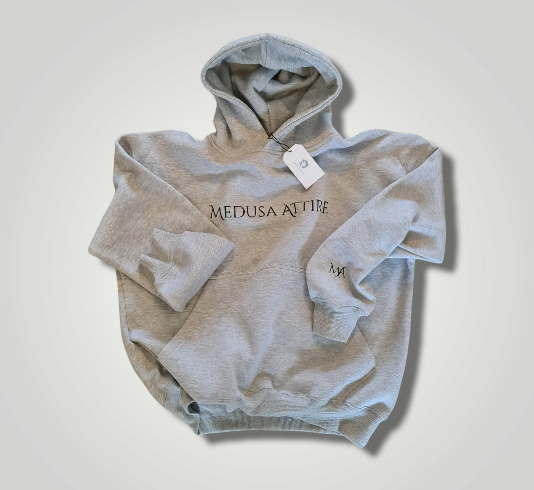 Oversize Hoodie - Original Logo - Grey