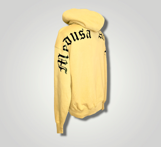 Oversize Hoodie - Old English - Sand