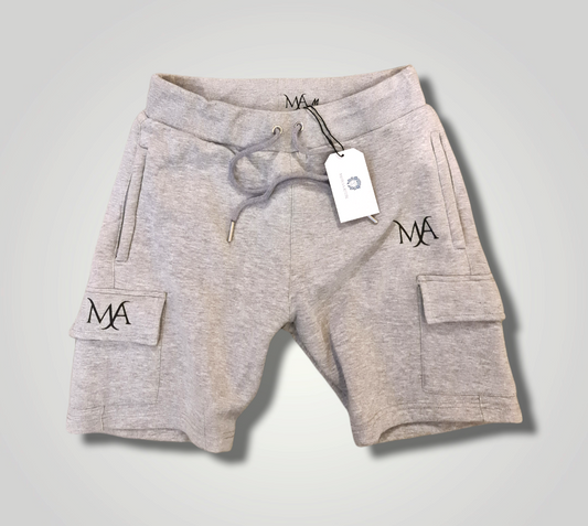 Shorts - MA Pocket Logo - Grey